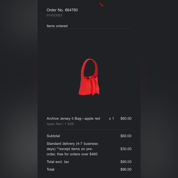 Pangaia Archive Jersey It Bag - Picture 6 of 6